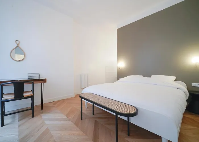 דירה Parisuites Grands Boulevards Design Folies Bergeres *